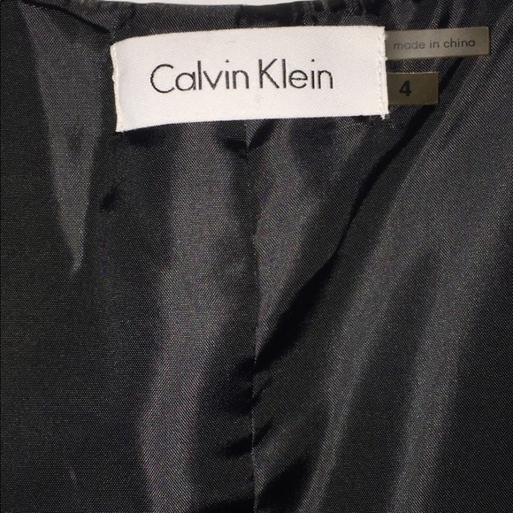 Calvin Klein wool crepe dress - Picture 3 of 4